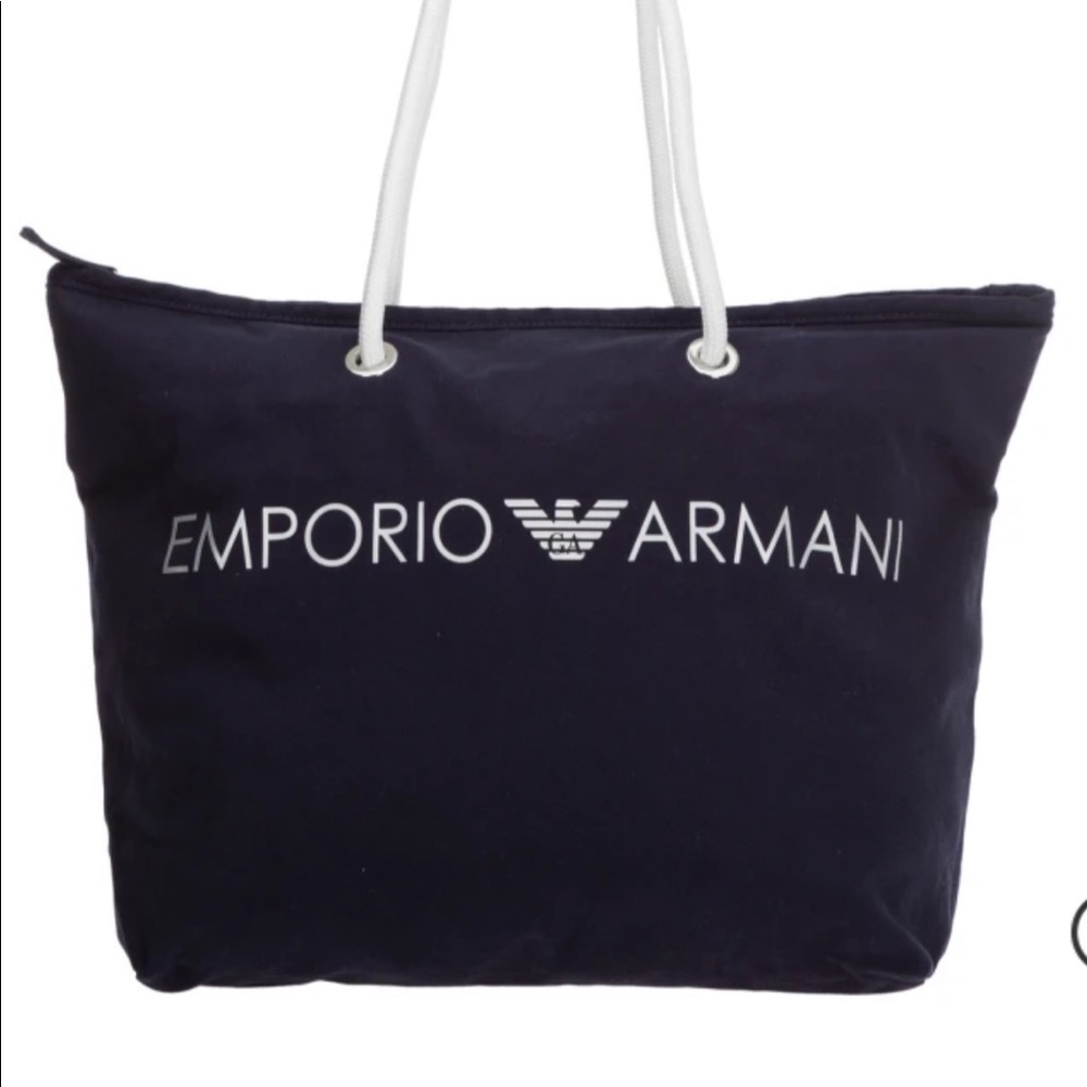 EMPORIO ARMANI duffle bag/beach bag